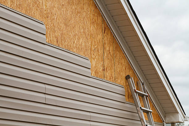 Professional Storm Damage Siding Repair technician working in Bealeton, VA